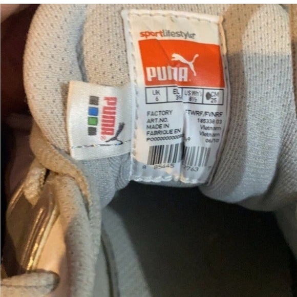 Retro Women’s Puma Sport Lifestyle Sneakers size 8.5 - Picture 7 of 7